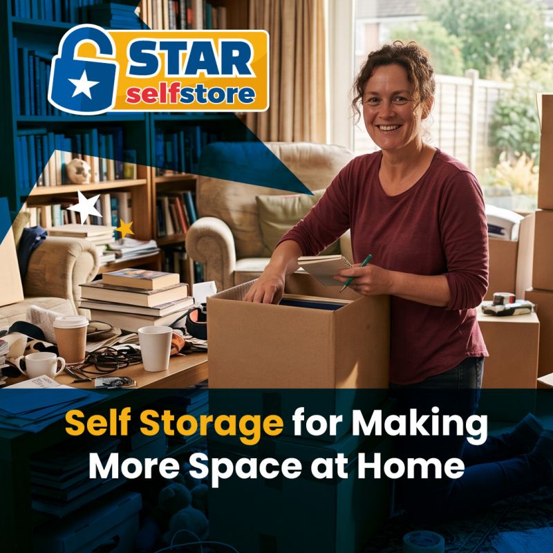 Self Storage for Making More Space at Home