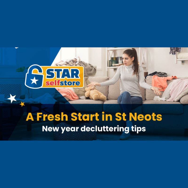 A Fresh Start in St Neots New Year Decluttering Tips