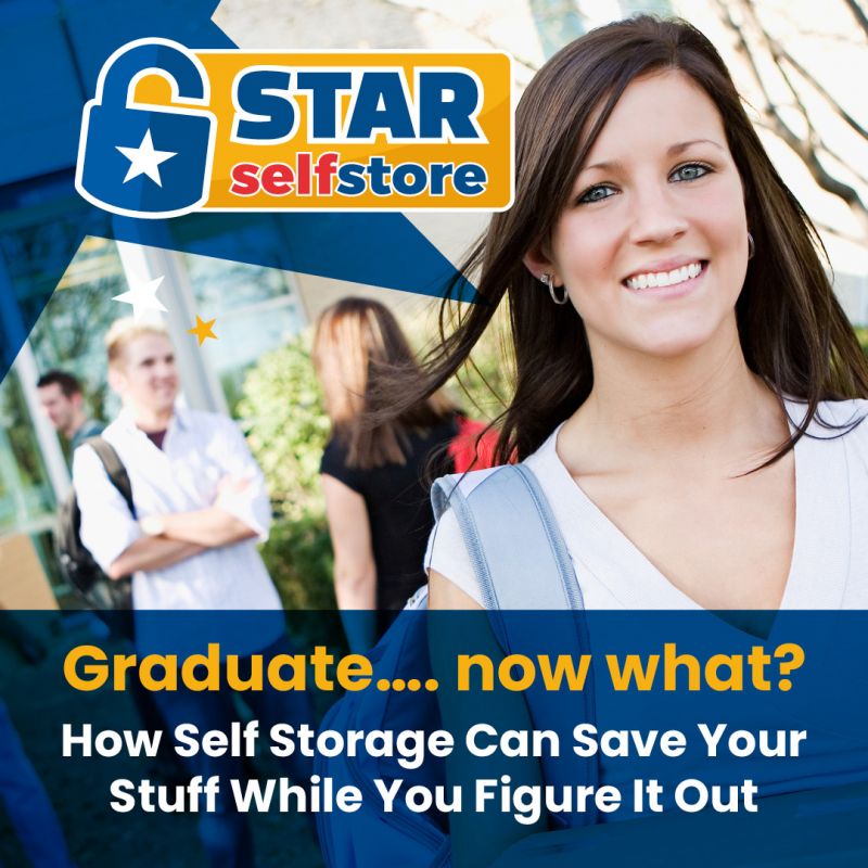 Self Storage for Graduates Figuring Out Their Next Step