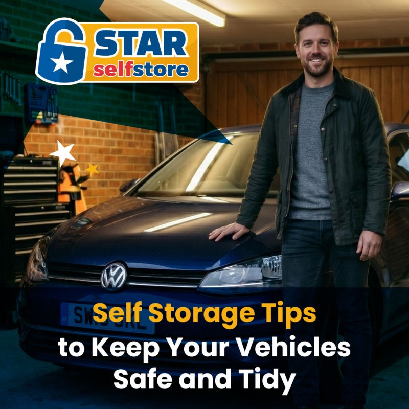 Self Storage Tips to Keep Your Vehicles Safe and Tidy