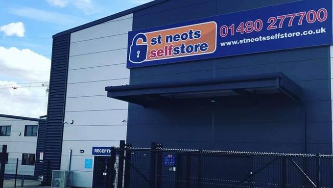 Secure CCTV monitored storage units in St Neots